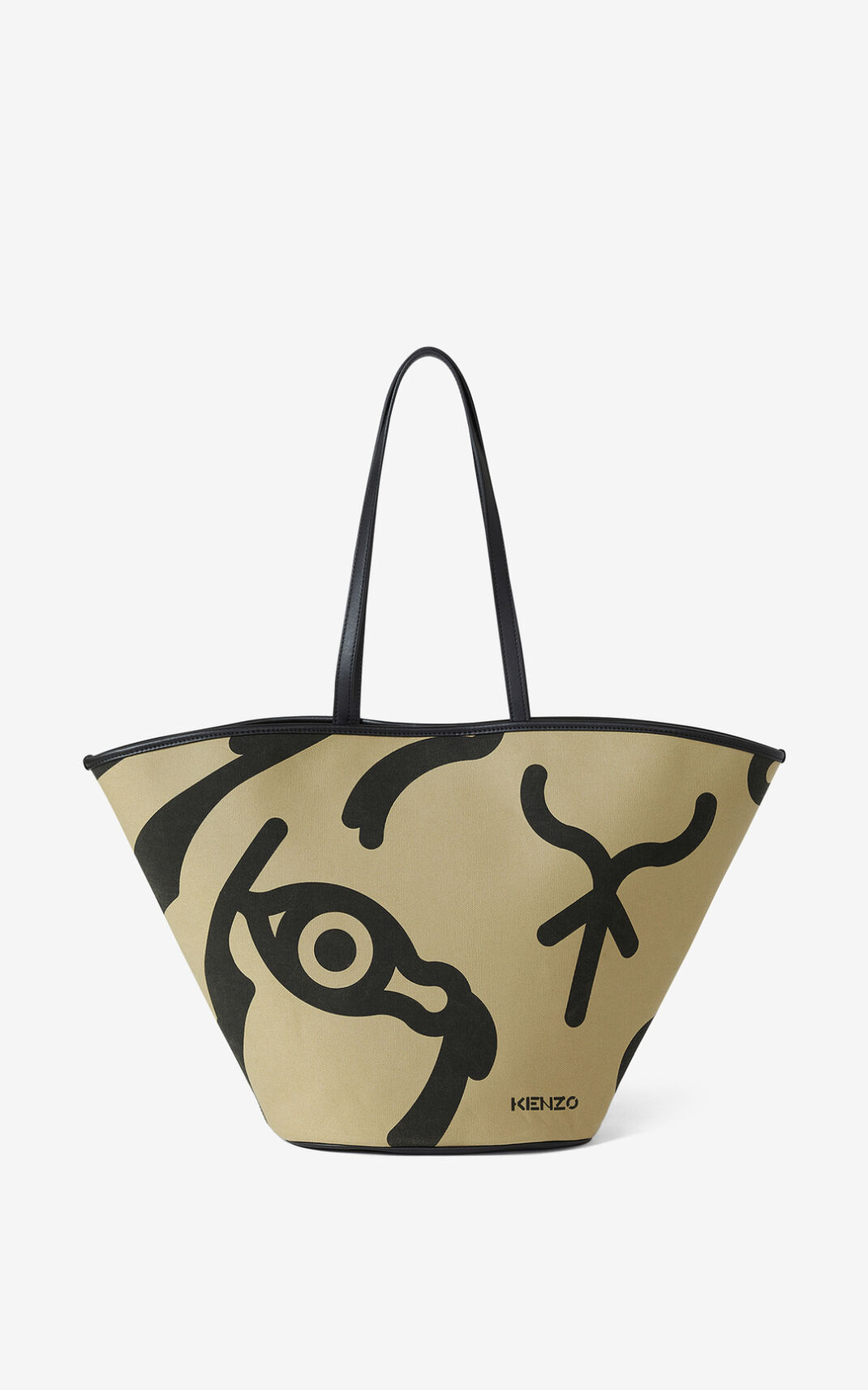 Kenzo Large Arc Bolso Shopping Mujer Beige | 5217803-SM